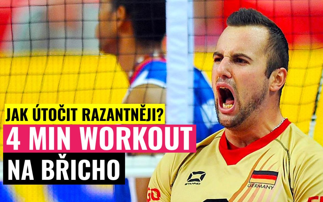 Jak útočit razantněji | 4 minutový workout na břicho