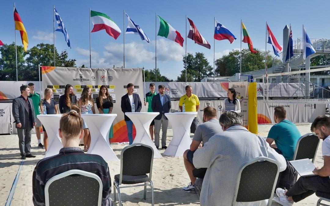 Brno hostí prestižní FIVB turnaj plážového volejbalu