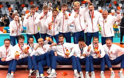 Bronzová odplata! Volejbalisté porazili Turky a slaví medaili z olympiády mládeže