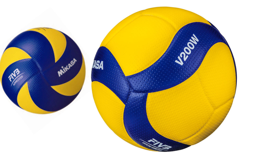 Blue/Yellow MIKASA V200W 2019 Official FIVB Indoor Volleyball Game Ball 