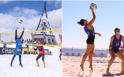 Difference between Beach and Snow Volleyball | VolleyCountry