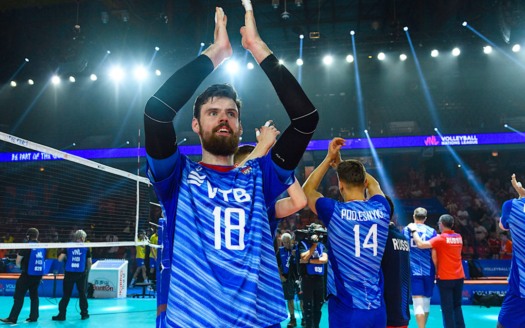 russia men volleyball europe 2019