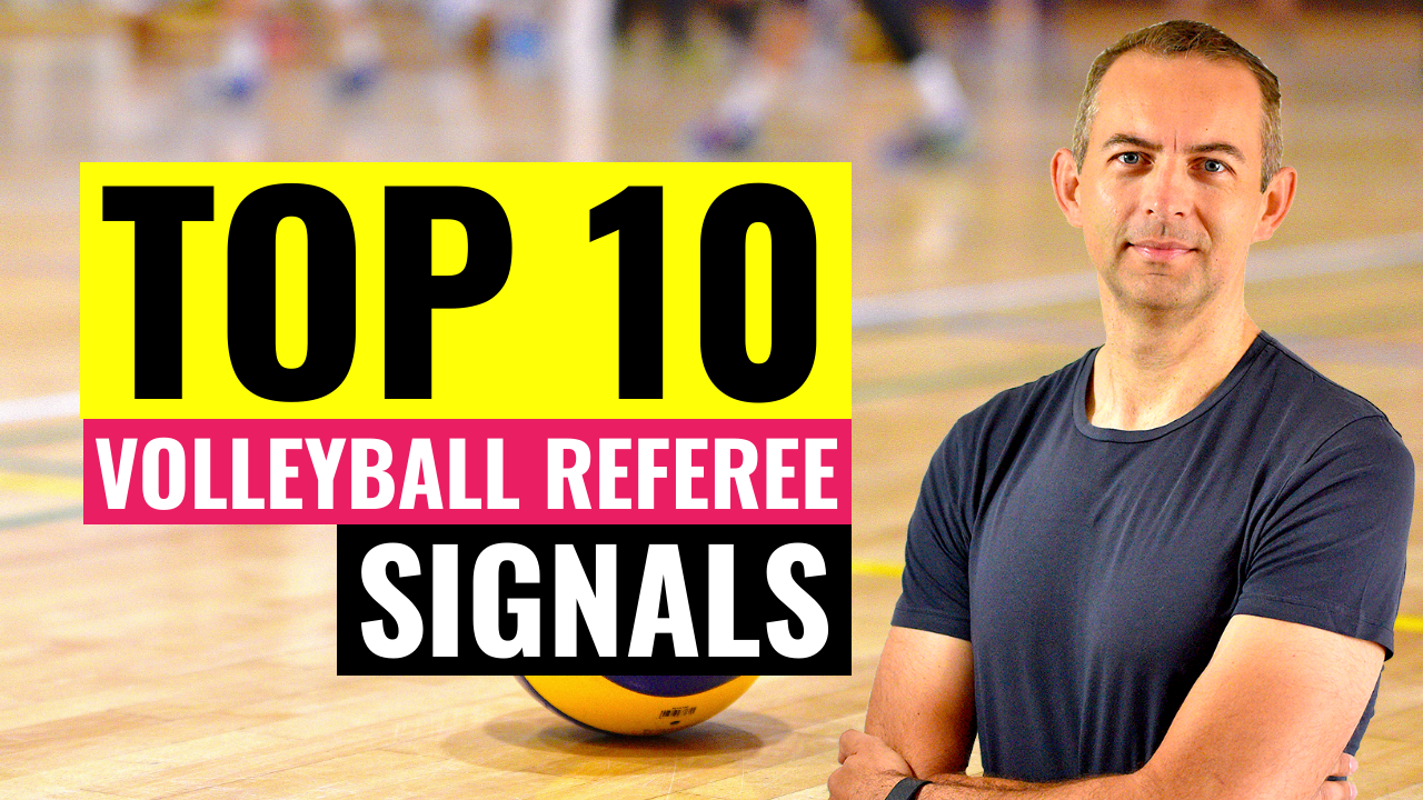 hand signals of referee in volleyball