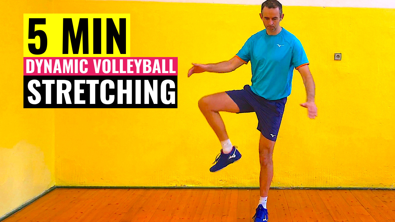 5 MIN Dynamic Volleyball Stretching | VolleyCountry