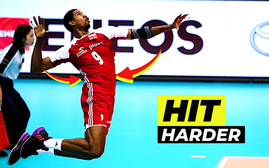 10 core exercises hit harder volleyball