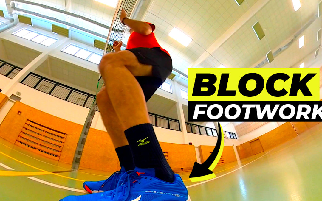 how block volleyball footwork exercises