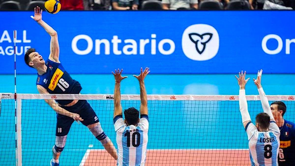 volleyball nations league 2022 stream free