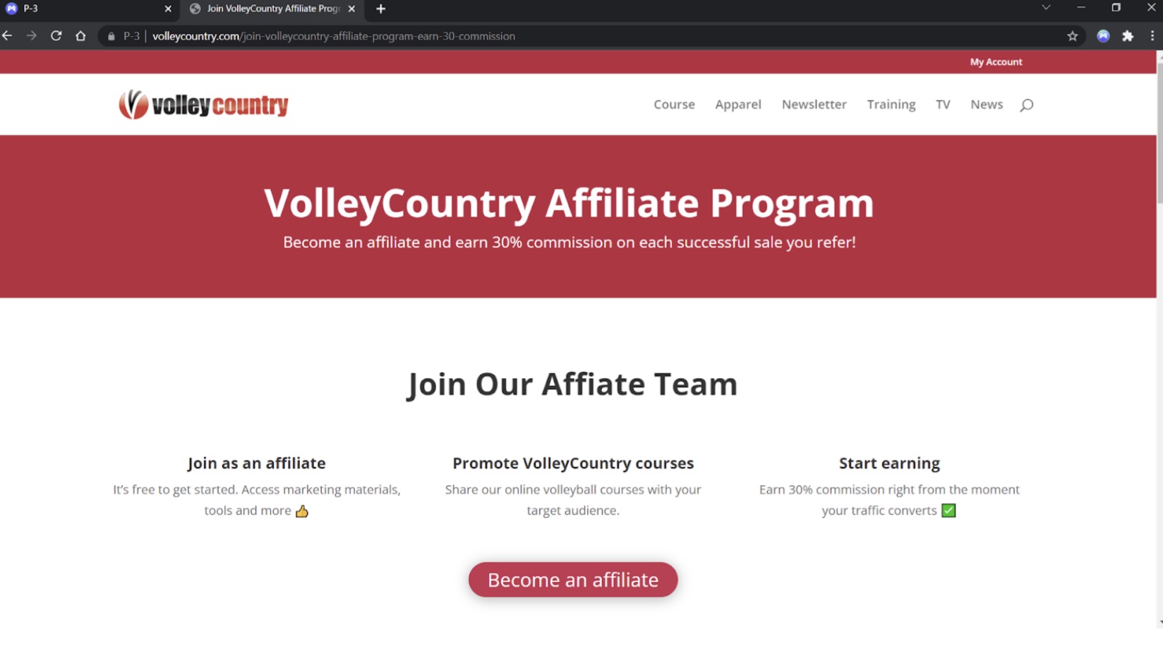 volleycountry affiliate