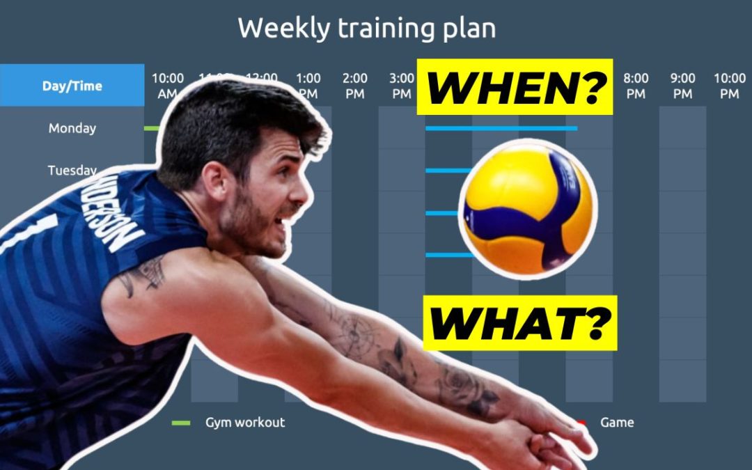 training plan volleyball